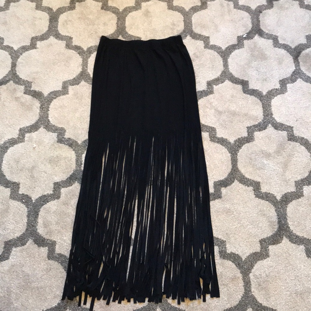 Fringe skirt